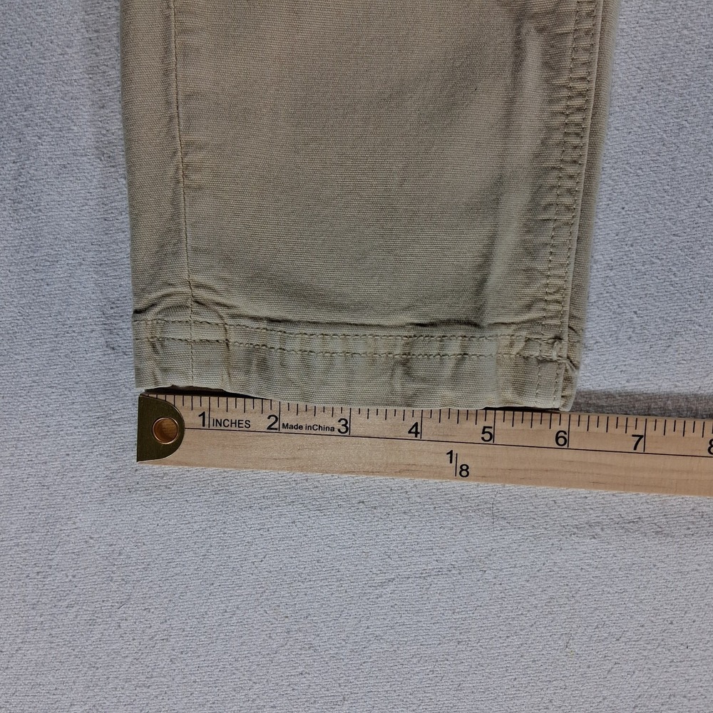 American Eagle Outfitters Stretch Cargo Pants Stretch Women Size 00 Khaki Beige - Picture 7 of 12